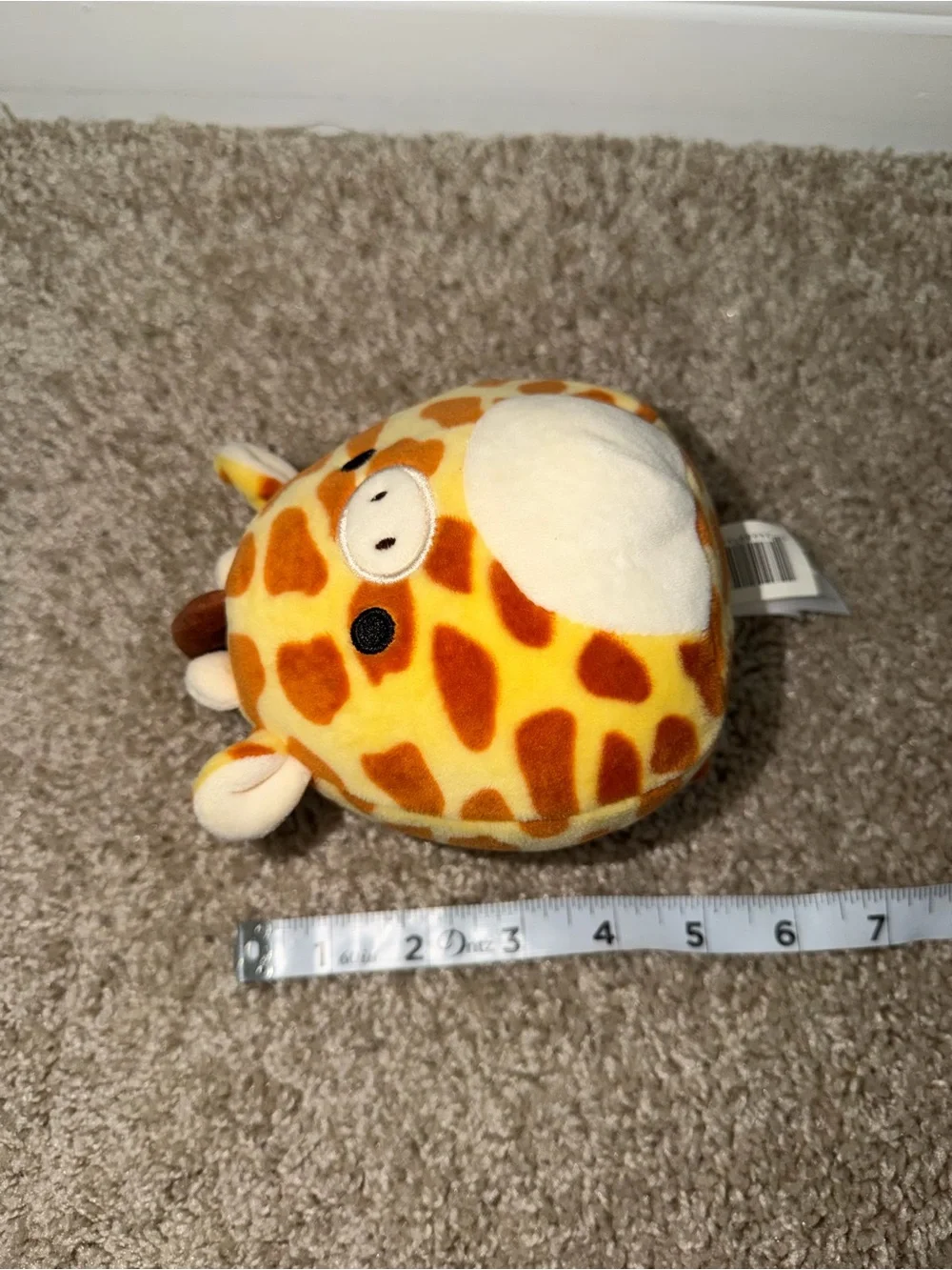 Squishmallows Yellow and Brown Giraffe Plush